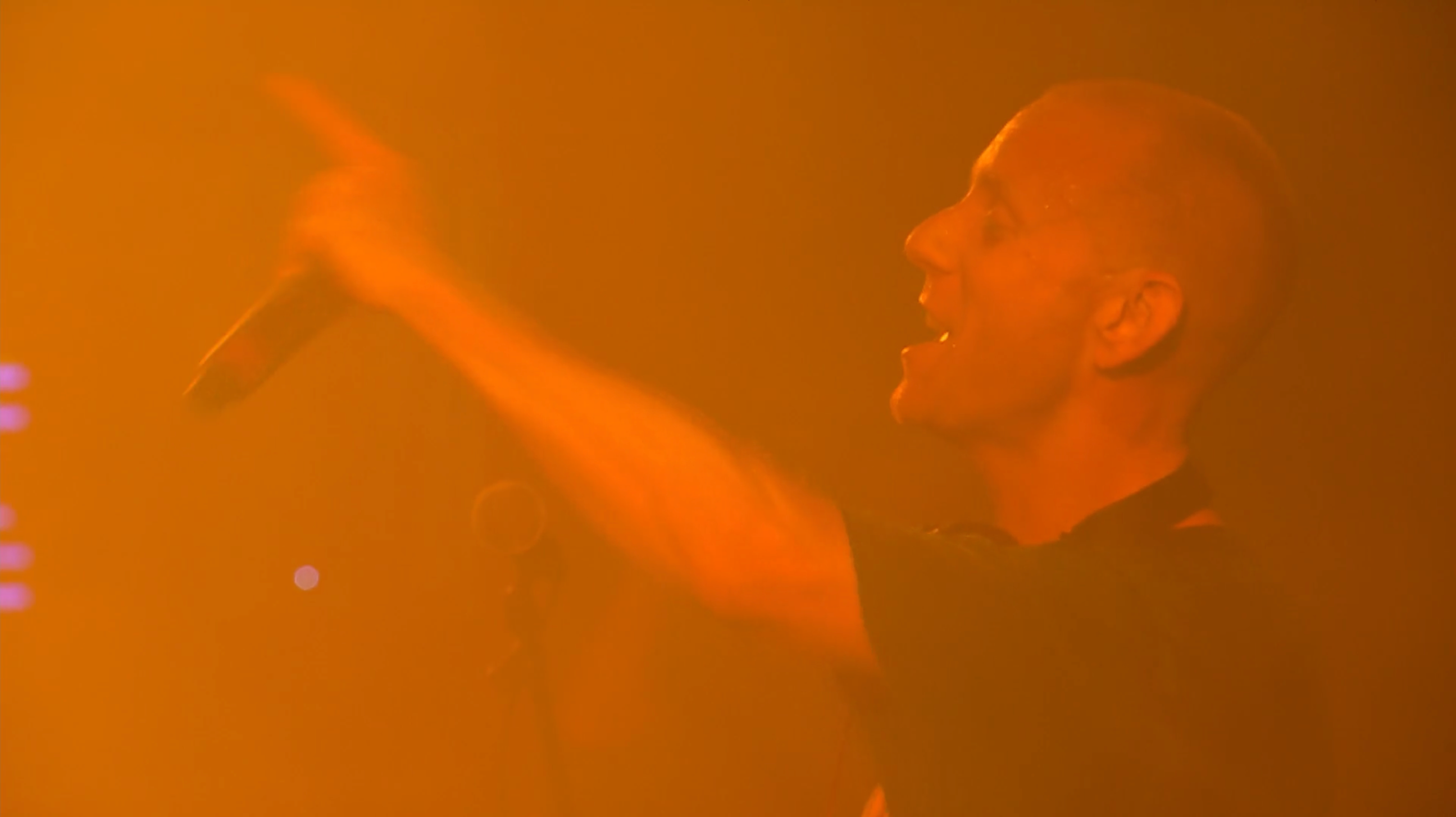 live in orange smoke